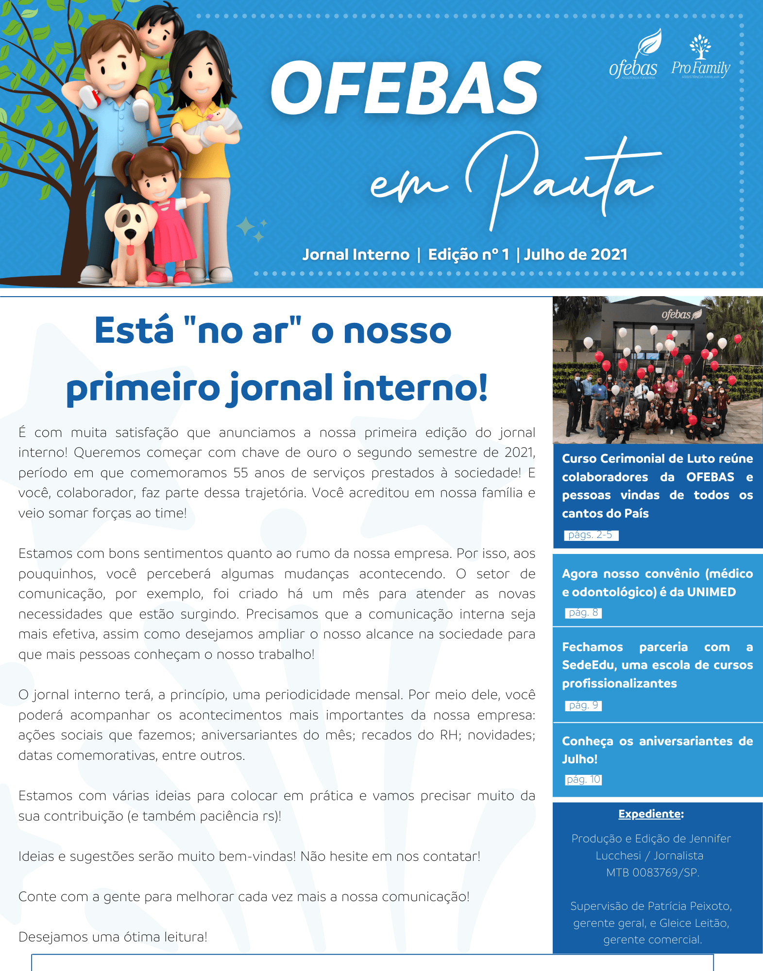 1- Jornal Interno - Jul. 2021